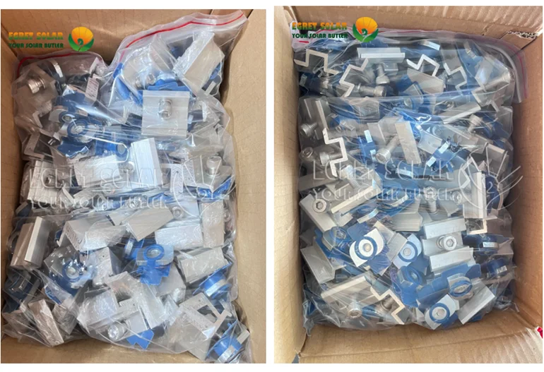 Solar Panel End Clamps