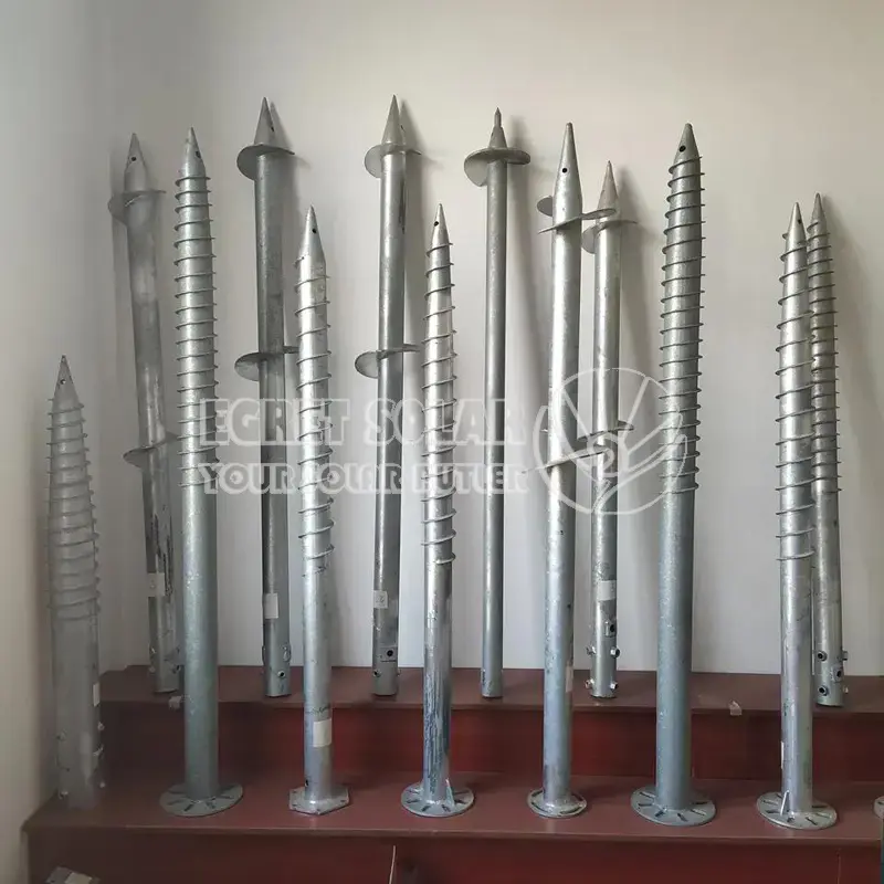 சோலார் பெருகிவரும் அமைப்பு தரை திருகு அறக்கட்டளை